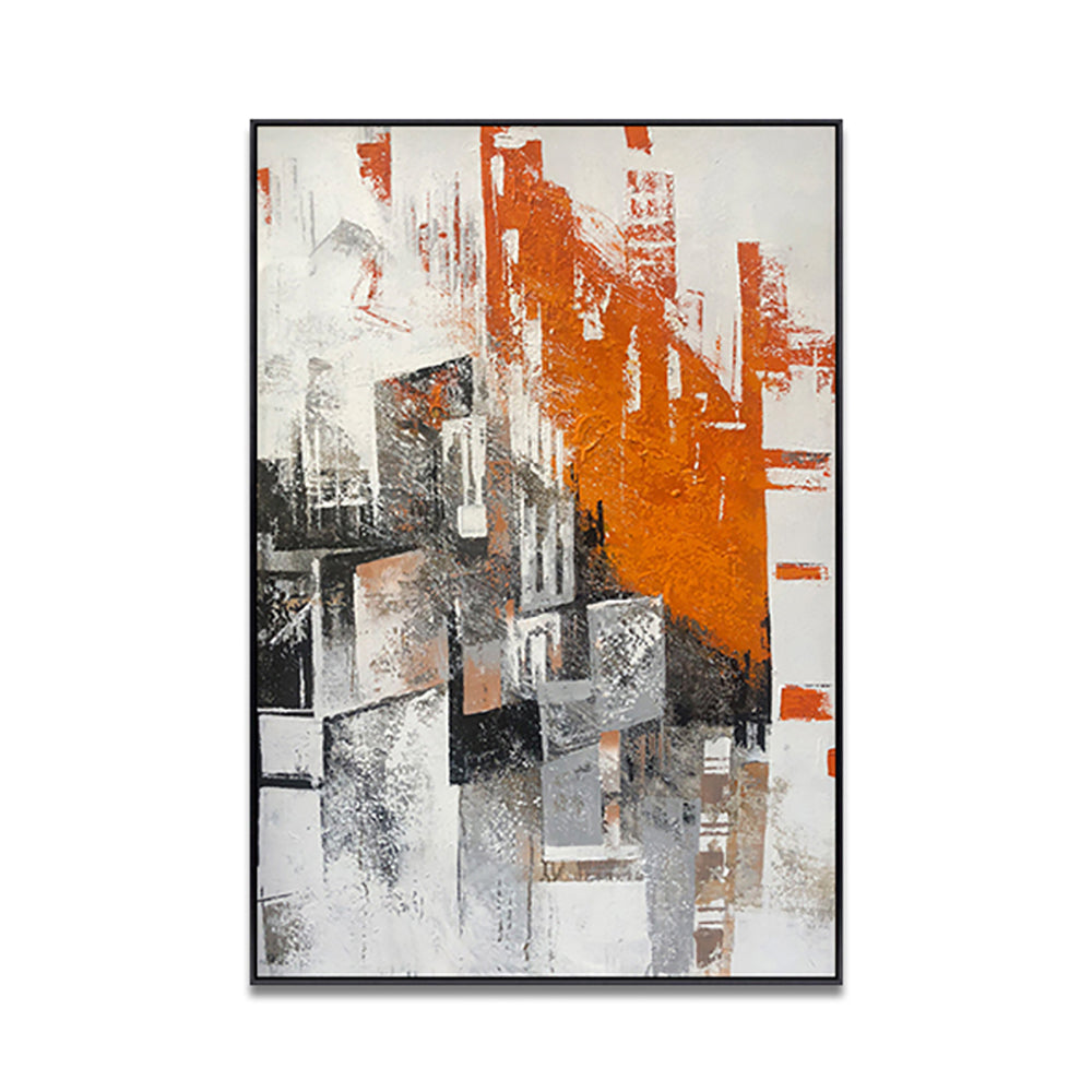 Modern Abstract Art Hand Painted Oil Painting Landscape Wall Art Picture Handmade Canvas Painting For Home,31inx47in,No Frame