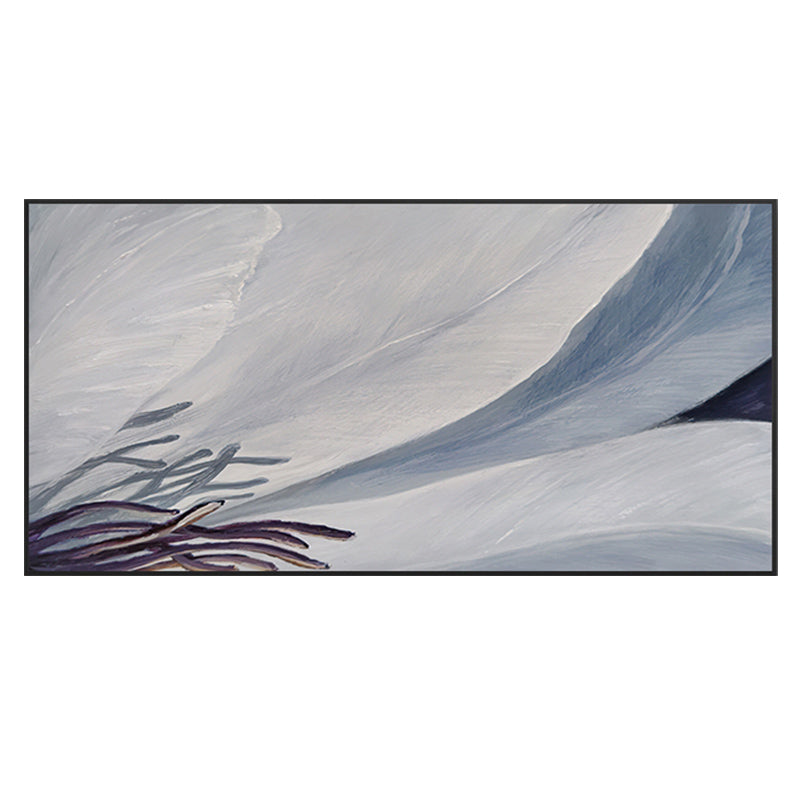 Living Room Large Vertical Modern Home Decoration Abstract Painting Decorative Murals  Handmade Oil Painting on,27inx54in,No Frame