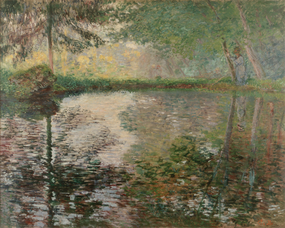Oscar-Claude Monet Hand painted Oil Painting Canvas Wall Art For Home Living Room #064