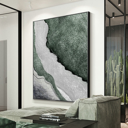 New Arrival Line Texture Abstract Art Oil Paintings On Canvas Quality Artwork Modern Kitchen Wall Decoration,31inx47in,No Frame