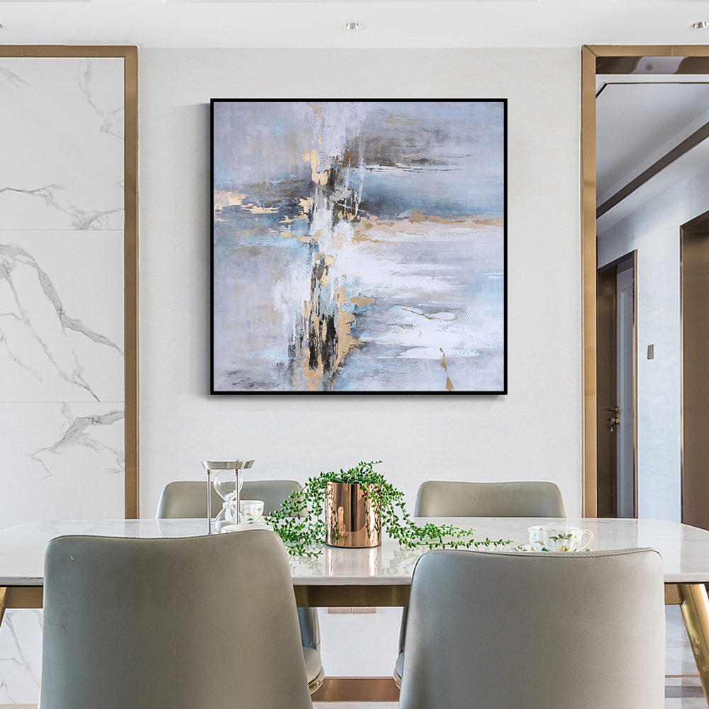 Modern Abstract Landscape Hand Painted Oil Painting Canvas Wall Art Picture Nordic Oil Painting For Home