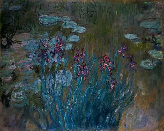 Oscar-Claude Monet Hand painted Oil Painting Canvas Wall Art For Home Living Room #043
