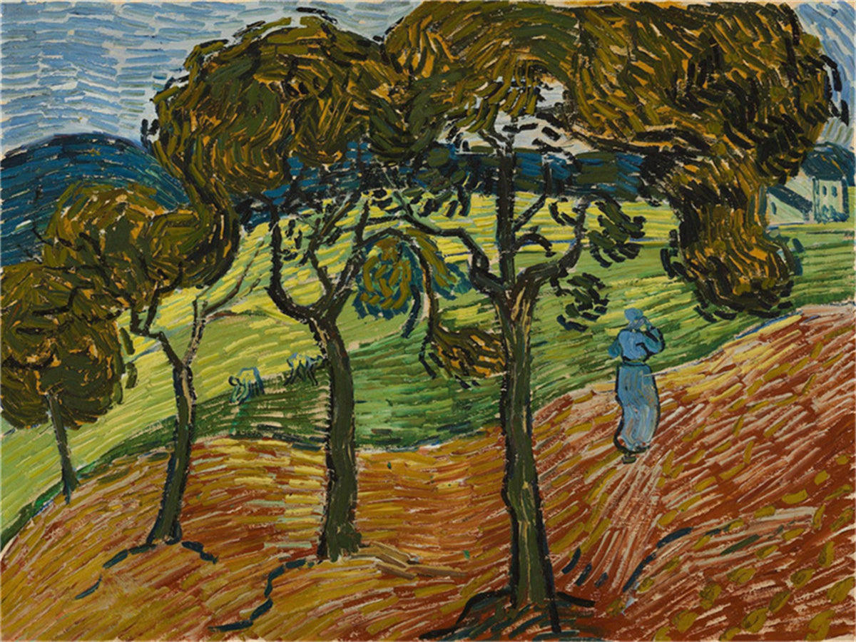 Vincent Willem van Gogh Hand painted Oil Painting Canvas Wall Art For Home Living Room #055