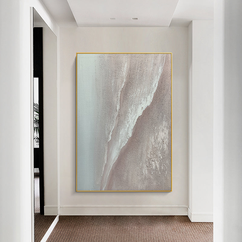 Hand painted New Abstract Oil Painting On Canvas In Living Room Modern Wall,31inx47in,No Frame