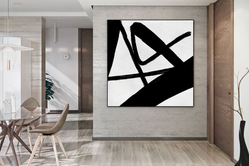Handmade Acrylic Painting Extra Large Wall Art Abstract Art On Canvas Home Decor Bathroom Wall Art Modern Art Square31in,No Frame