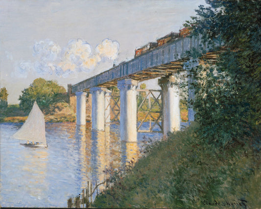 Oscar-Claude Monet Hand painted Oil Painting Canvas Wall Art For Home Living Room #002