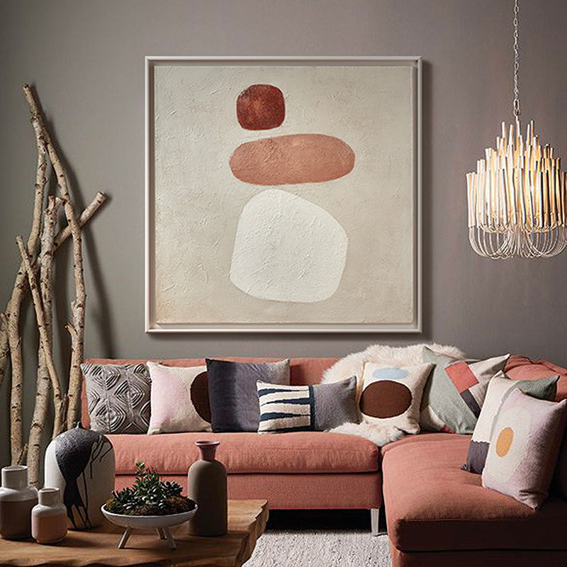 OriginalHandmadeOilPaintingAcrylicAbstractPaintingCanvasArtMinimalistArtLargeWallArtLivingRoom  31in,No Frame