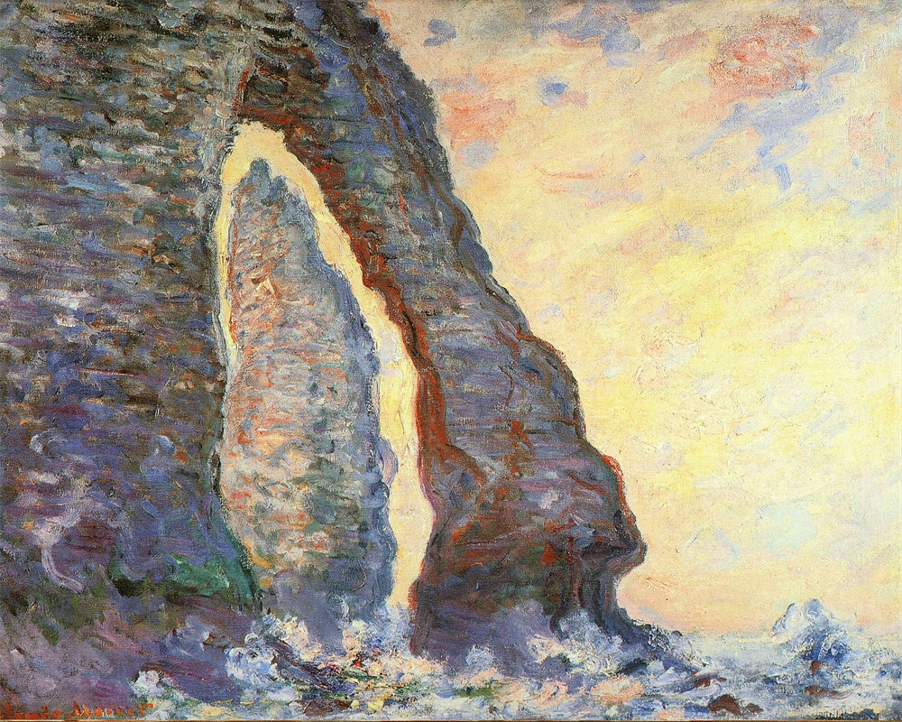 Oscar-Claude Monet Hand painted Oil Painting Canvas Wall Art For Home Living Room #120