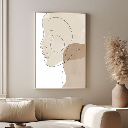 Handpainted Abstract Wall Art Painting Decorative Painting Aisle Corridor Mural Mooring Hanging Painting white 31inx47in,No Frame