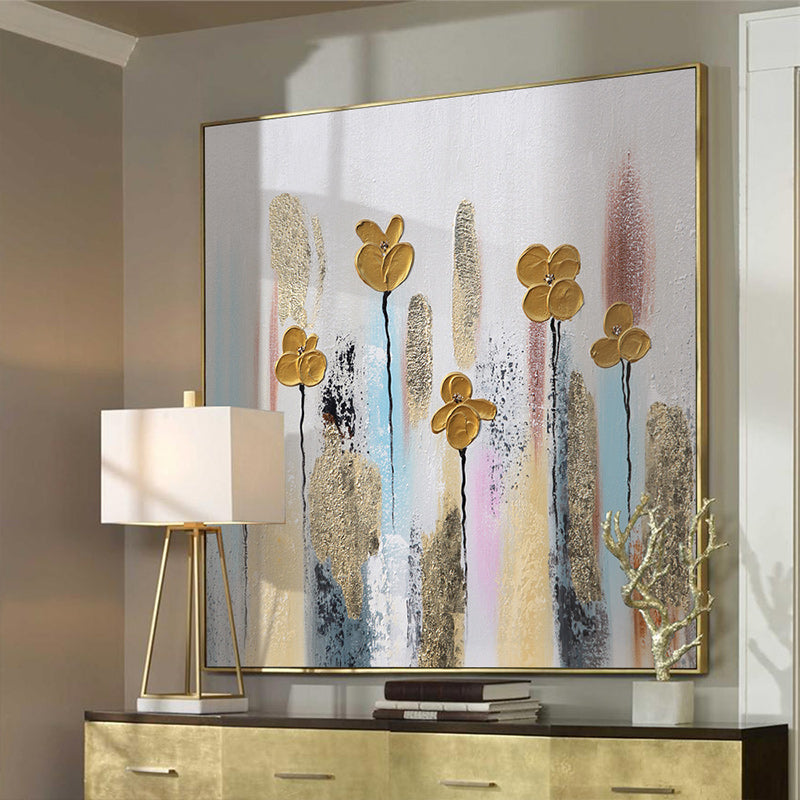 HandpaintedAbstractOilPaintingModernMinimalistDiningRoomEntranceDecorativePaintingPaintingsCreativeLightLuxury 31in,No Frame