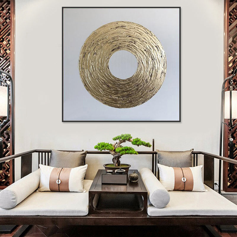 Pure Hand-Painted Creative Oil Painting Entrance Restaurant Decorative Painting Living Room Abstract Wall Painting Hotel Clubs G31in,No Frame