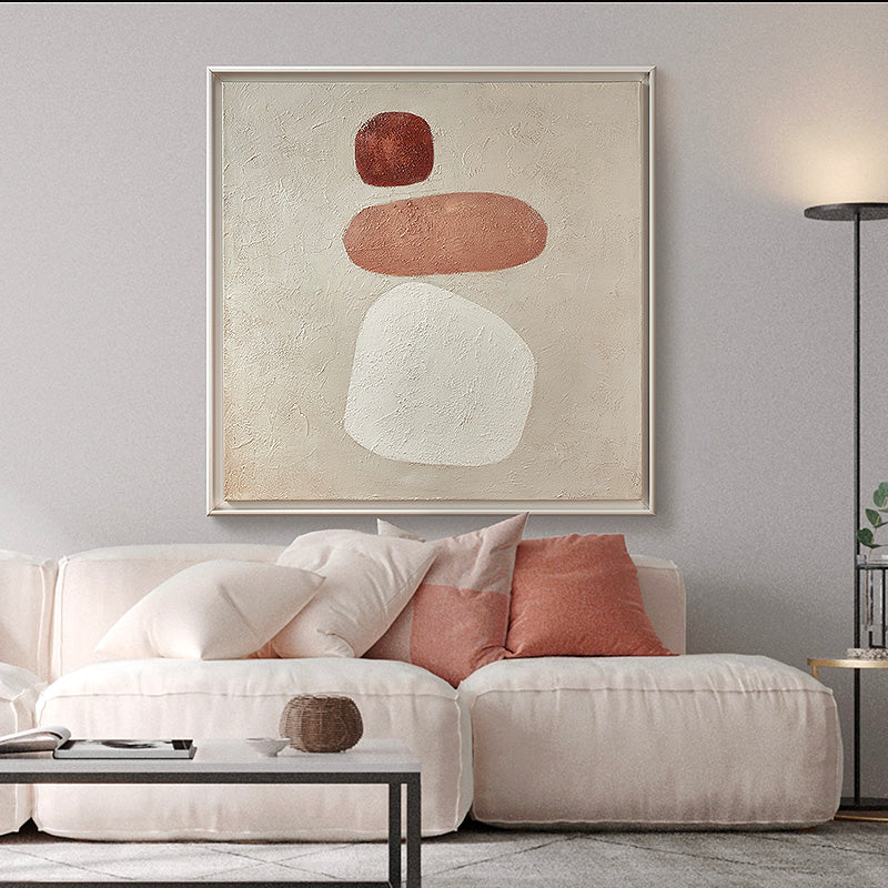 OriginalHandmadeOilPaintingAcrylicAbstractPaintingCanvasArtMinimalistArtLargeWallArtLivingRoom  31in,No Frame