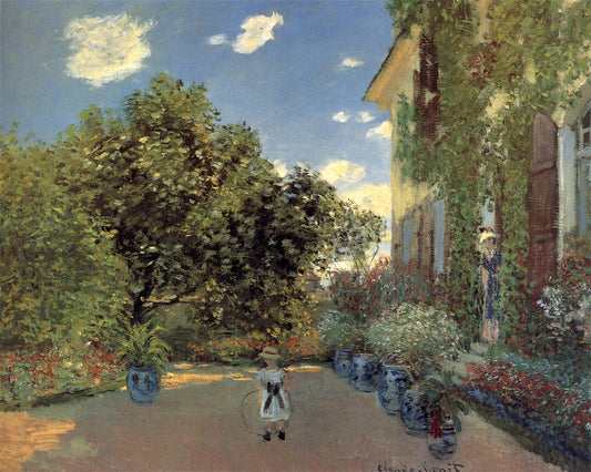 Oscar-Claude Monet Hand painted Oil Painting Canvas Wall Art For Home Living Room #046
