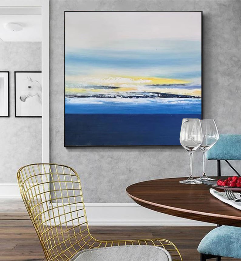 ModernWallArtAbstractPaintingOilPaintingLargeWallArtOriginalPaintingAbstractArtBedroomWall    31in,No Frame