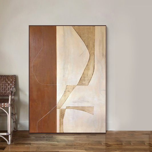 Free Shipping Modern Hand Drawn Abstract Oil Painting Wall Art On Canvas Hanging Mural Hotel Picture,31inx47in,No Frame