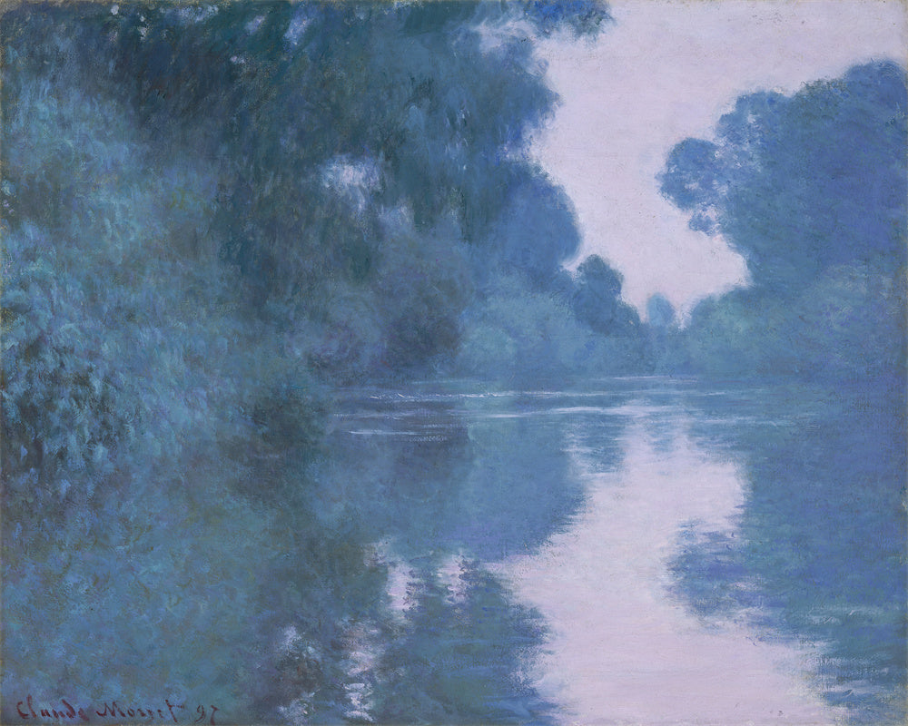 Oscar-Claude Monet Hand painted Oil Painting Canvas Wall Art For Home Living Room #025