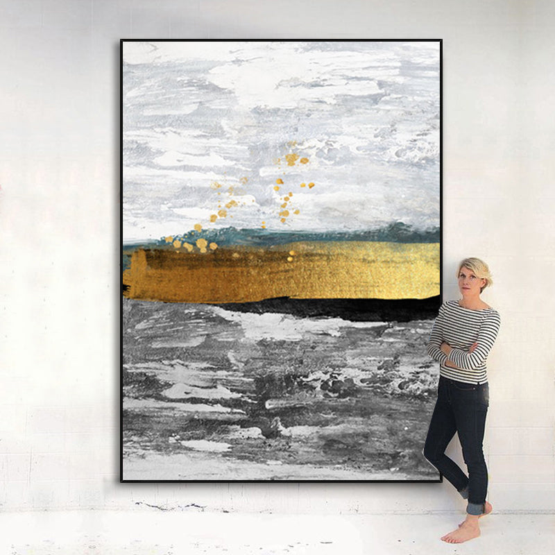 Hand painted Canvas Painting fashionable abstract paintings Oil Painting Home Decoeation Painted Living Room Wall,31inx47in,No Frame