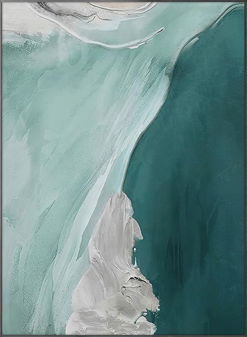 Fashion Art Wholesale   Abstract Oil Painting On Canvas Handmade Beautiful Colors Abstract Landscape Oil,31inx47in,No Frame