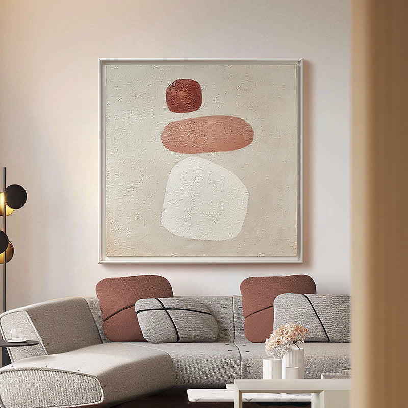 OriginalHandmadeOilPaintingAcrylicAbstractPaintingCanvasArtMinimalistArtLargeWallArtLivingRoom  31in,No Frame