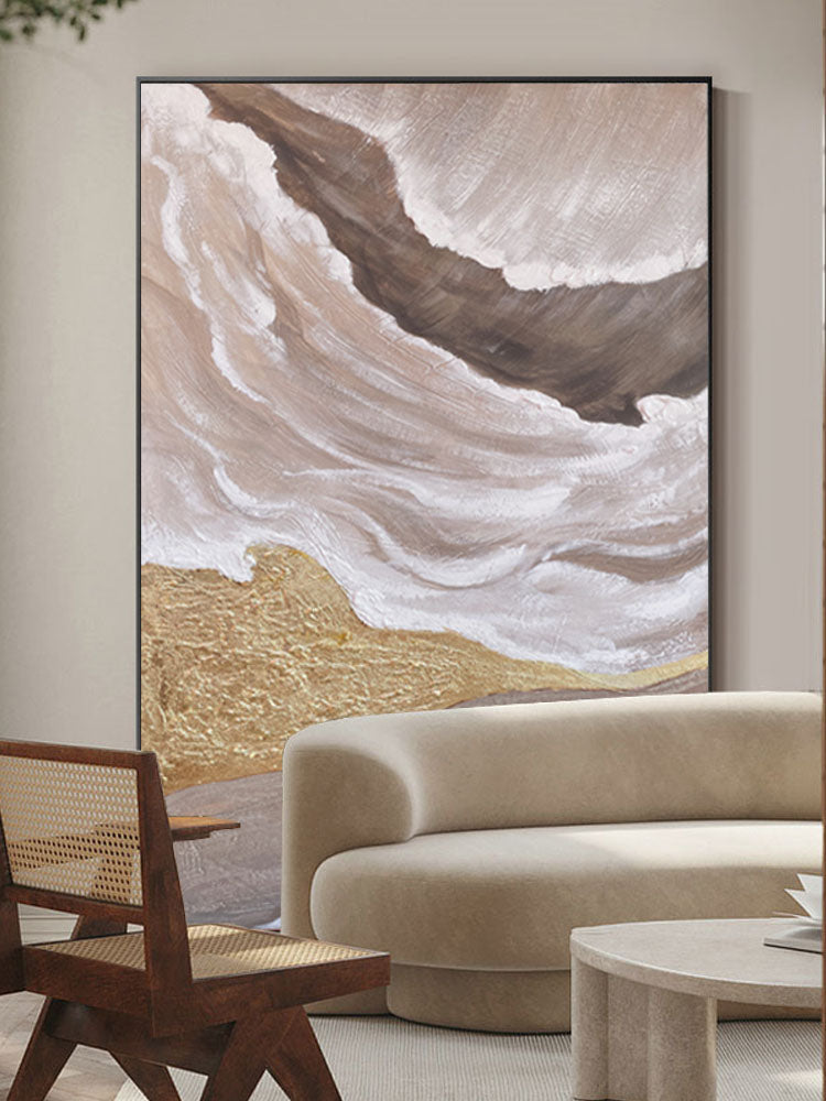 Original Pure Handmade Oil Painting Entrance Porch Living Room Bedroom Wall Art Decor Hanging Simple Mural,31inx47in,No Frame