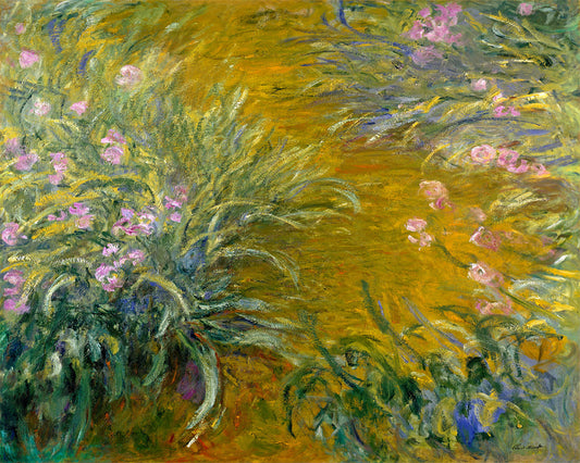 Oscar-Claude Monet Hand painted Oil Painting Canvas Wall Art For Home Living Room #063