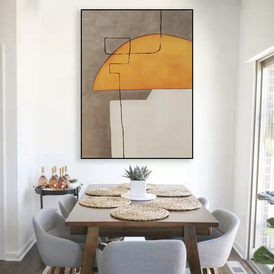 Lienzos Decorativos Grandes Laminas Decorativas Pared Cuadros Nordicas Oil Painting on Canvas Hand Painted,31inx47in,No Frame