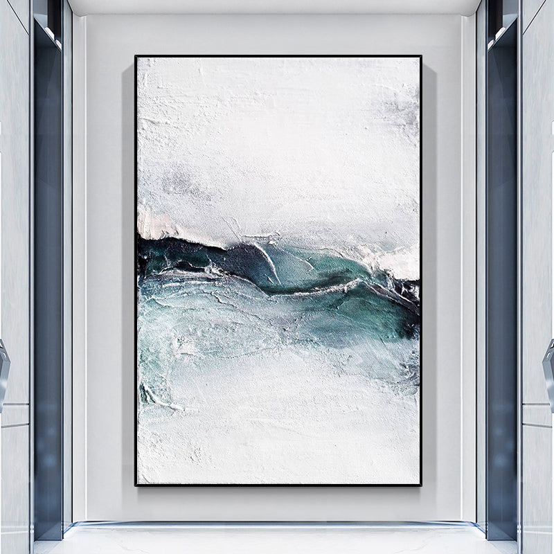 Natural Landscape Oil Painting Wall Canvas Home Art Hand Picture Modern Canvas Artwork For Living Room,31inx47in,No Frame