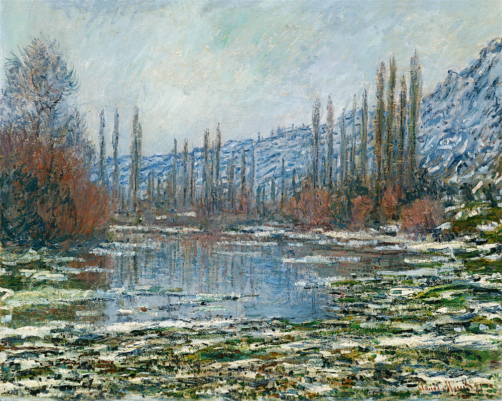 Oscar-Claude Monet Hand painted Oil Painting Canvas Wall Art For Home Living Room #056