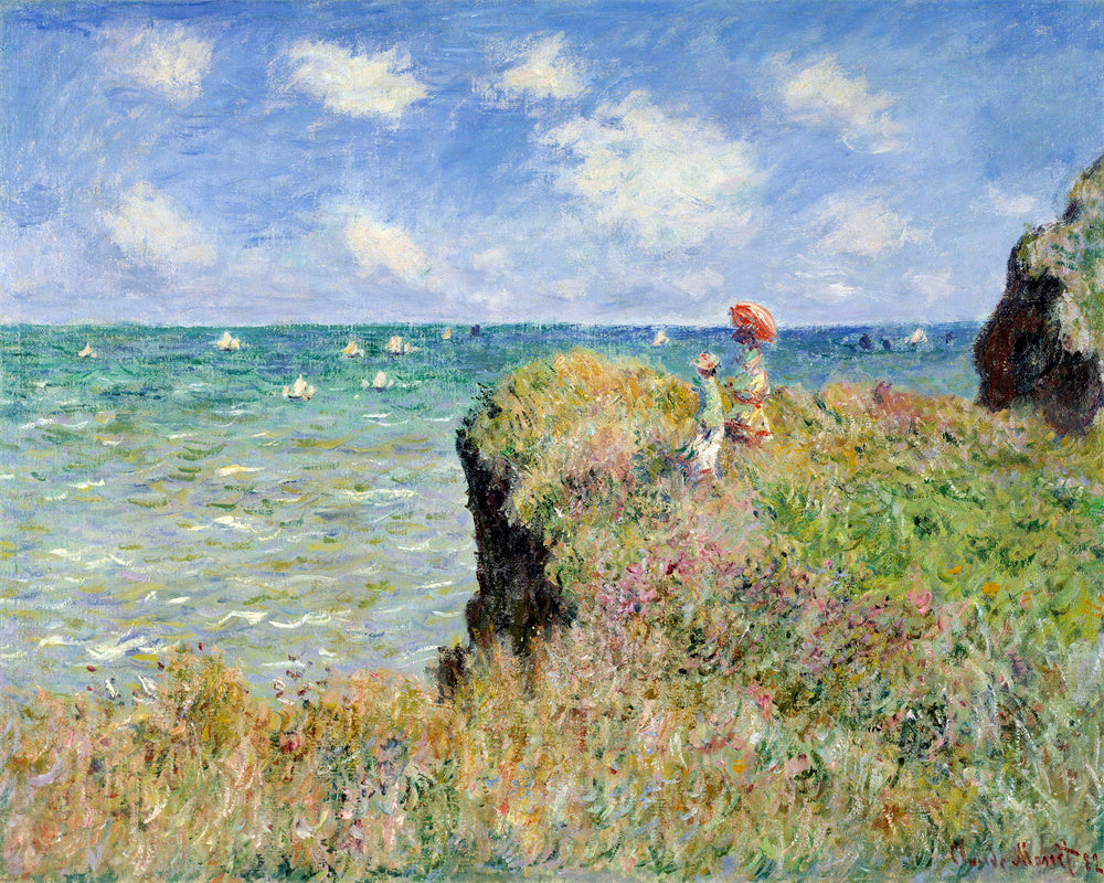 Oscar-Claude Monet Hand painted Oil Painting Canvas Wall Art For Home Living Room #127