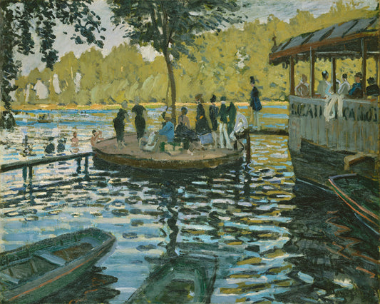 Oscar-Claude Monet Hand painted Oil Painting Canvas Wall Art For Home Living Room #045