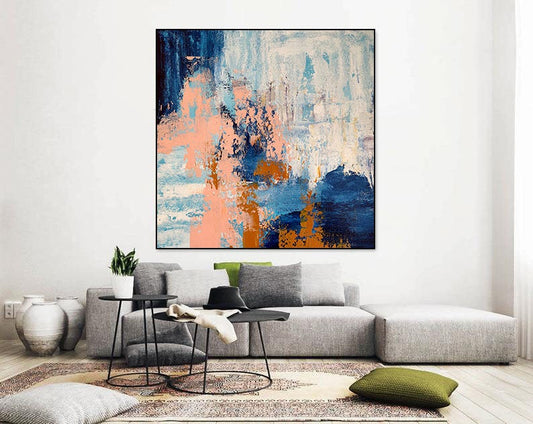 LargeWallArtAbstractPaintingArtPaintingonCanvasBedroomDecorAcrylicPaintingOilPaintingAbstract  31in,No Frame