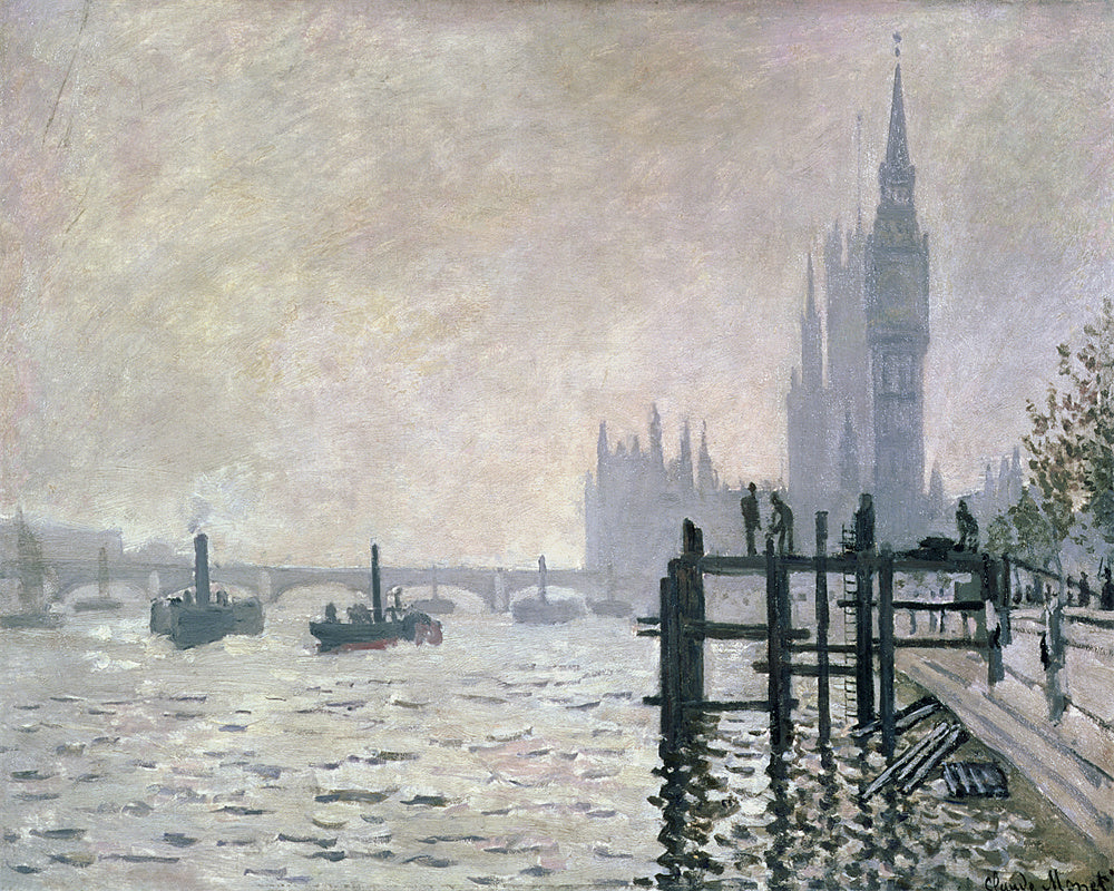 Oscar-Claude Monet Hand painted Oil Painting Canvas Wall Art For Home Living Room #123