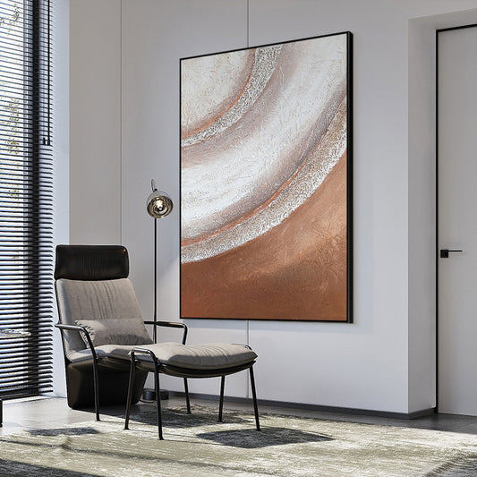 #1030Handmade Painted Office Bedroom Home DecorArrival   Abstract Idea Oil Painting,31inx47in,No Frame