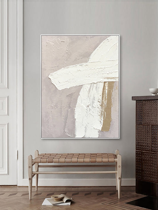 Modern Hotel Mural Hand Painted Abstract Oil Painting Modern Wall Art On Canvas Living Room Hotel,31inx47in,No Frame