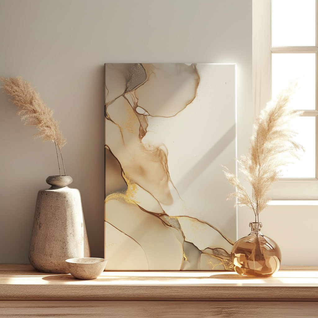 Handpainted Abstract Wall Art Painting Decorative Painting Aisle Corridor Mural Mooring Hanging Painting white 31inx47in,No Frame