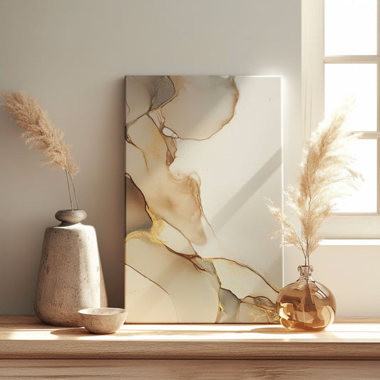 Handpainted Abstract Wall Art Painting Decorative Painting Aisle Corridor Mural Mooring Hanging Painting white 31inx47in,No Frame
