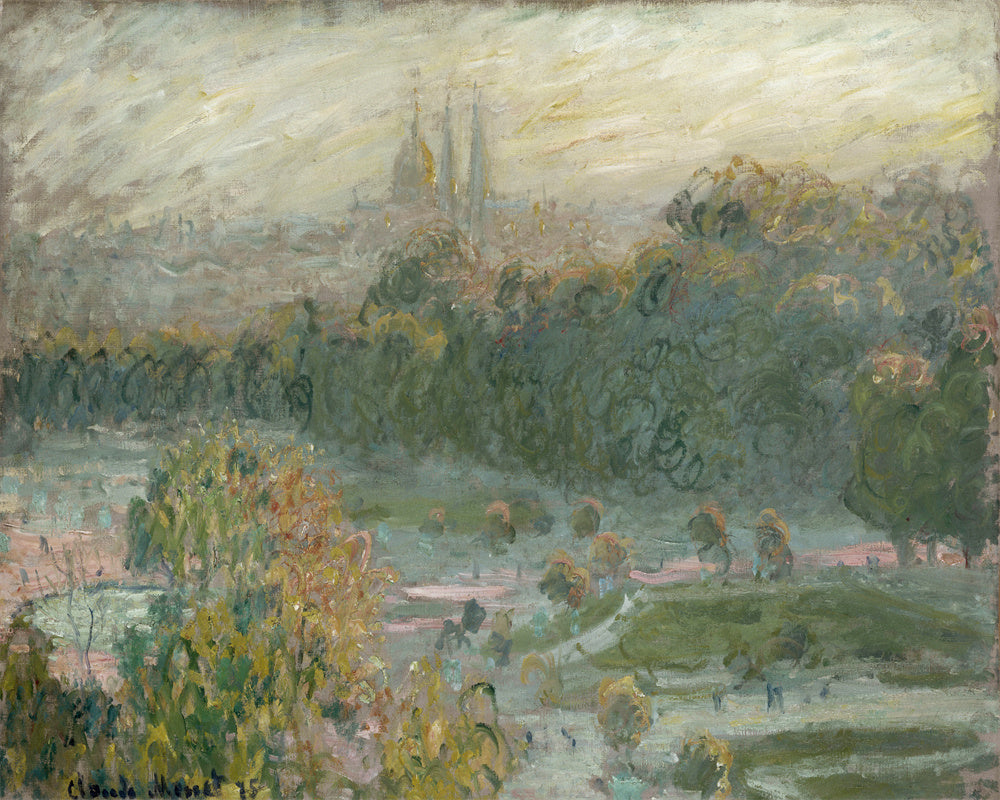 Oscar-Claude Monet Hand painted Oil Painting Canvas Wall Art For Home Living Room #123