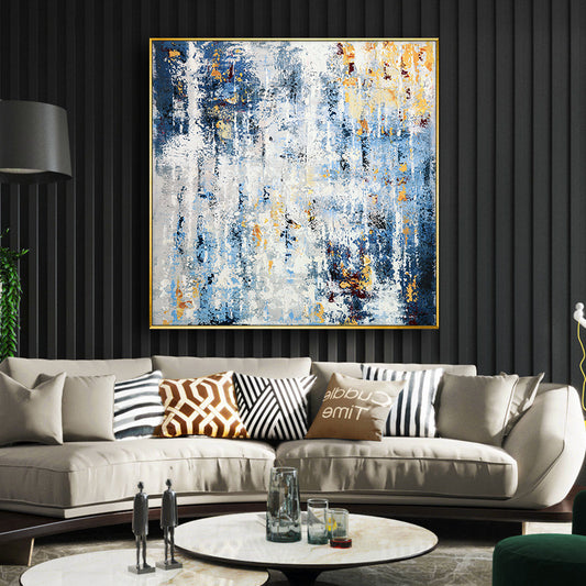 Abstract Landscape Painting Hand Painted Oil Painting On Canvas Modern Canvas Landscape Paintings Wall Art,31inx31in,No Frame