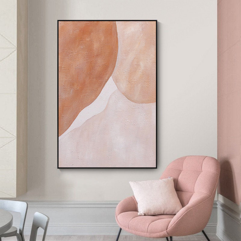 Latest Cheap Textured Abstract Geometry Design  Hand painted Modern Wall Decoration Oil Painting Wall Art,31inx47in,No Frame