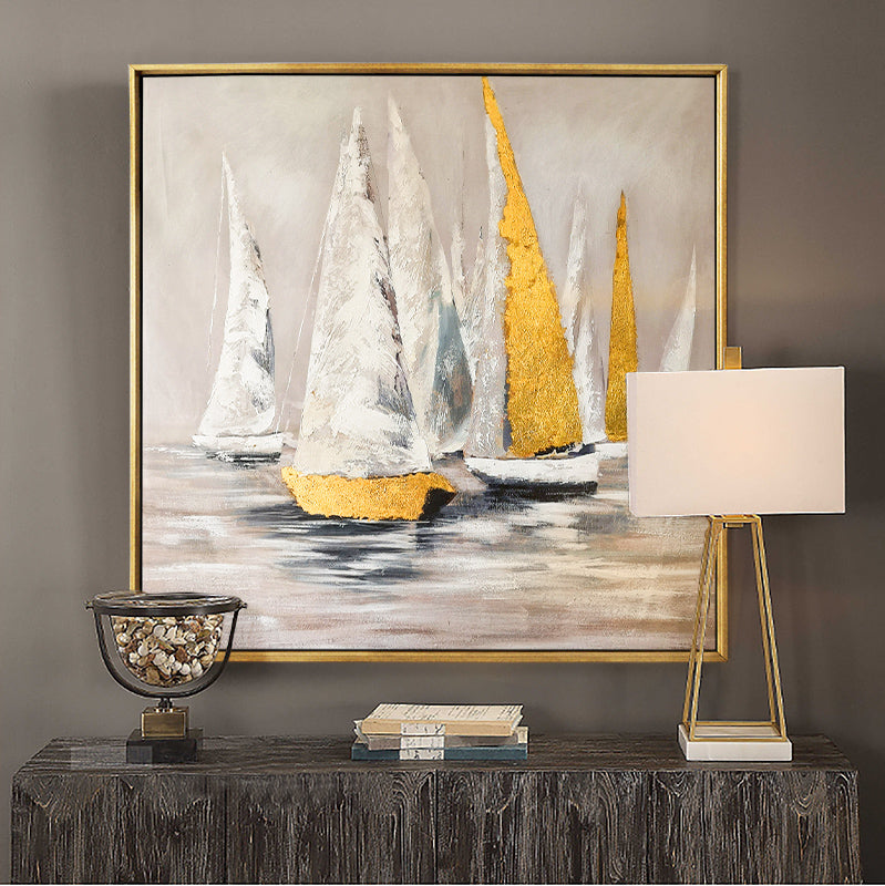 EuropeanModernRestaurantSmoothhandpaintedOilPaintingDecorativeLightLuxuryLivingRoomEntranceMuralPaintings  31in,No Frame
