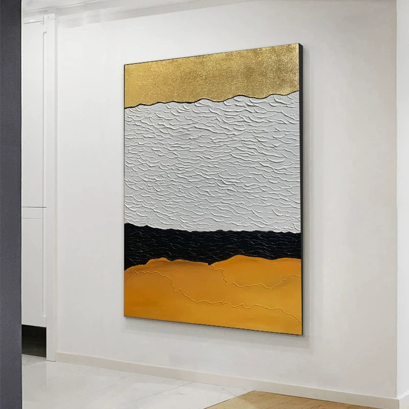 Beautiful Painting Artistic Abstract Paintings Handpainted Oil Painting On Canvas Large Modern Coffeehouse Decoration Unframed,31inx47in,No Frame