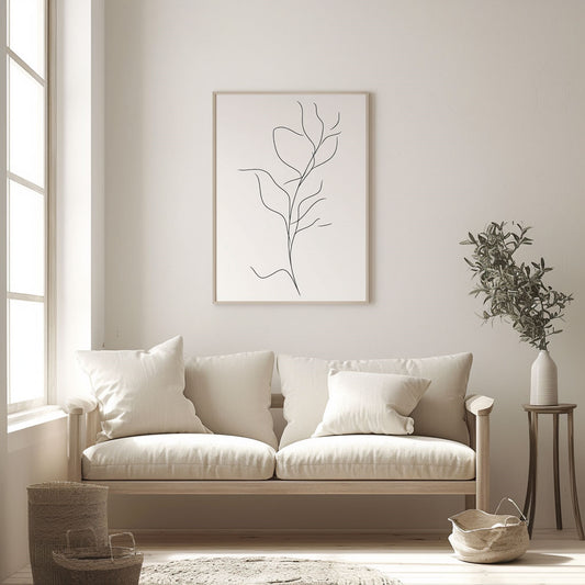 Handpainted Abstract Wall Art Painting Decorative Painting Aisle Corridor Mural Mooring Hanging Paintingblack1inx47in,No Frame