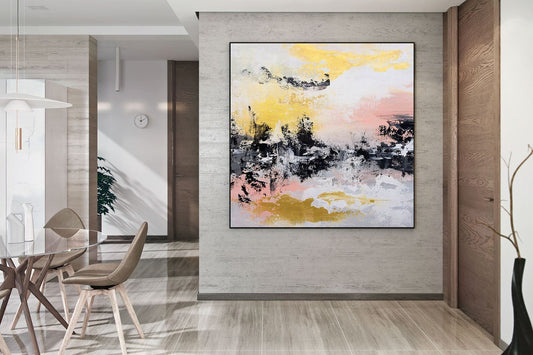 ExtraLargeWallArtPaletteKnifeArtworkOriginalPaintingonCanvasModernWallDecorContemporaryArt  31in,No Frame