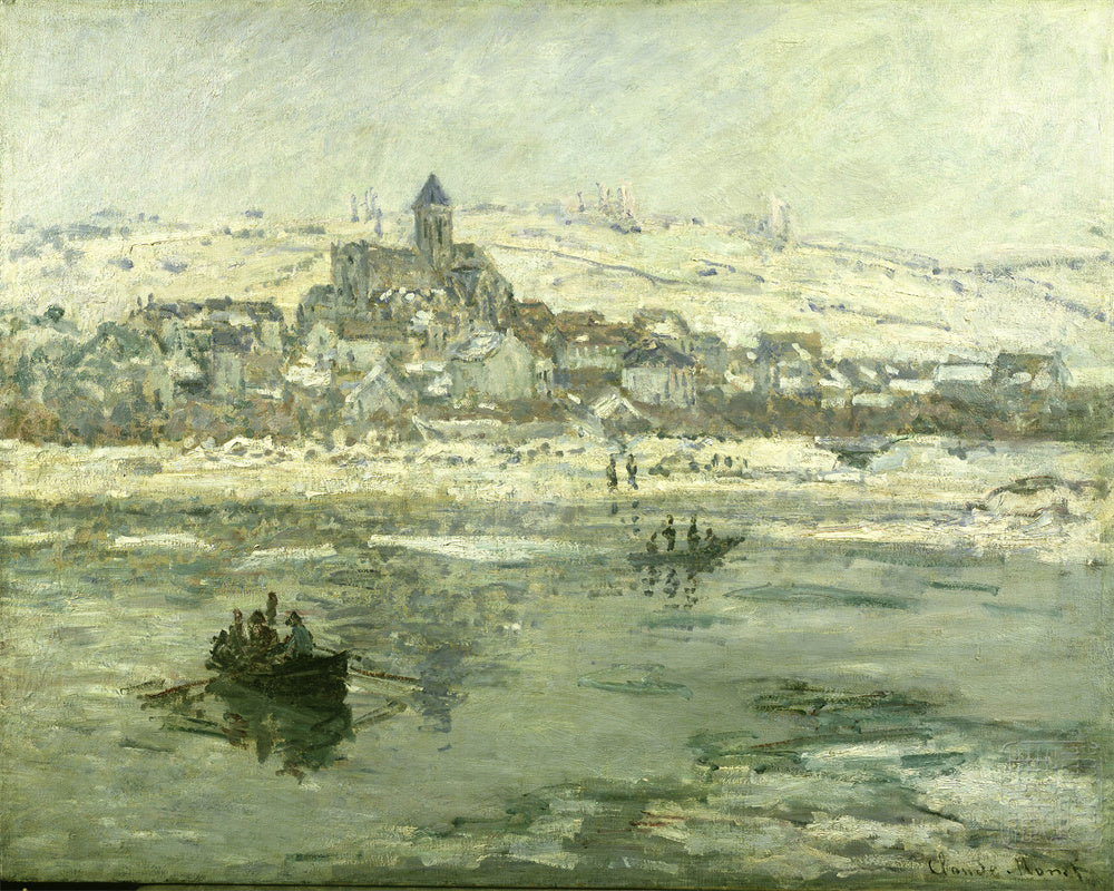 Oscar-Claude Monet Hand painted Oil Painting Canvas Wall Art For Home Living Room #015