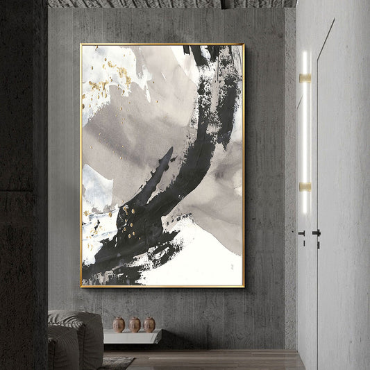 Hand Painted Oil Painting On Canvas Modern Abstract Wall Art Pictures Large size Handmade Oil Paintings For Home Living Room,31inx47in,No Frame