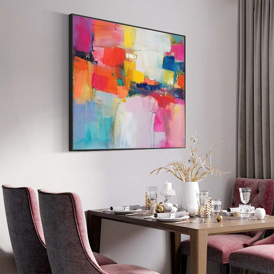 Original creation Abstract Hand painted Oil Painting Canvas Wall Art For Home Living Room Unframed/Rolled #002