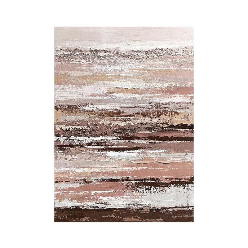 Hand Painted Modern Abstract Tiffany Blue Thick Oil Texture Decorative Poster Porch Aisle Hanging Oil Painting,31inx47in,No Frame