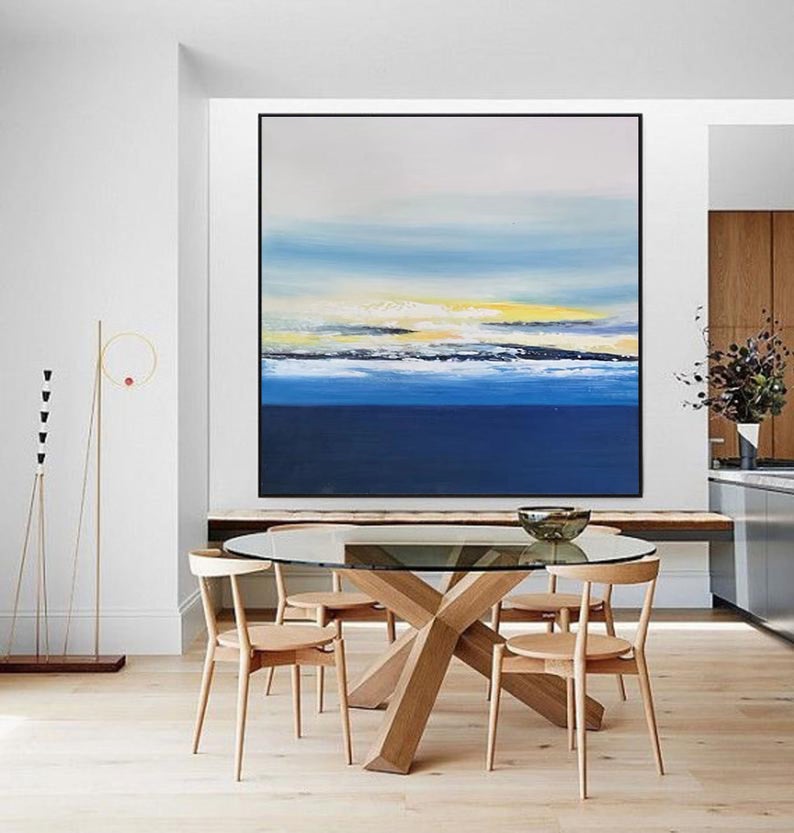 ModernWallArtAbstractPaintingOilPaintingLargeWallArtOriginalPaintingAbstractArtBedroomWall    31in,No Frame
