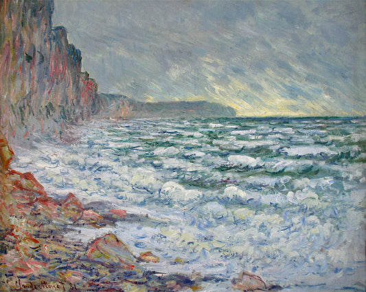 Oscar-Claude Monet Hand painted Oil Painting Canvas Wall Art For Home Living Room #039