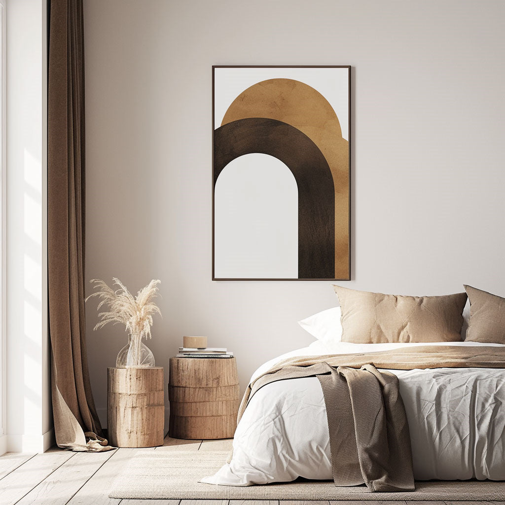 Handpainted Abstract Wall Art Painting Decorative Painting Aisle Corridor Mural Mooring Hanging Paintingblack1inx47in,No Frame